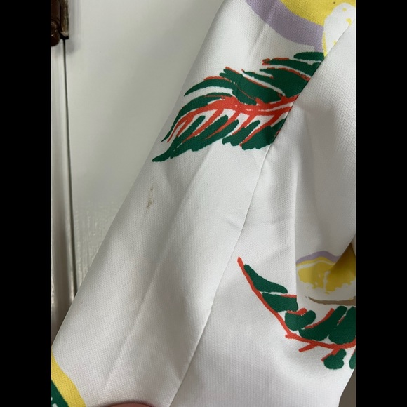 Citrus Fruit Blazer Oversized Fit Small - Picture 6 of 9